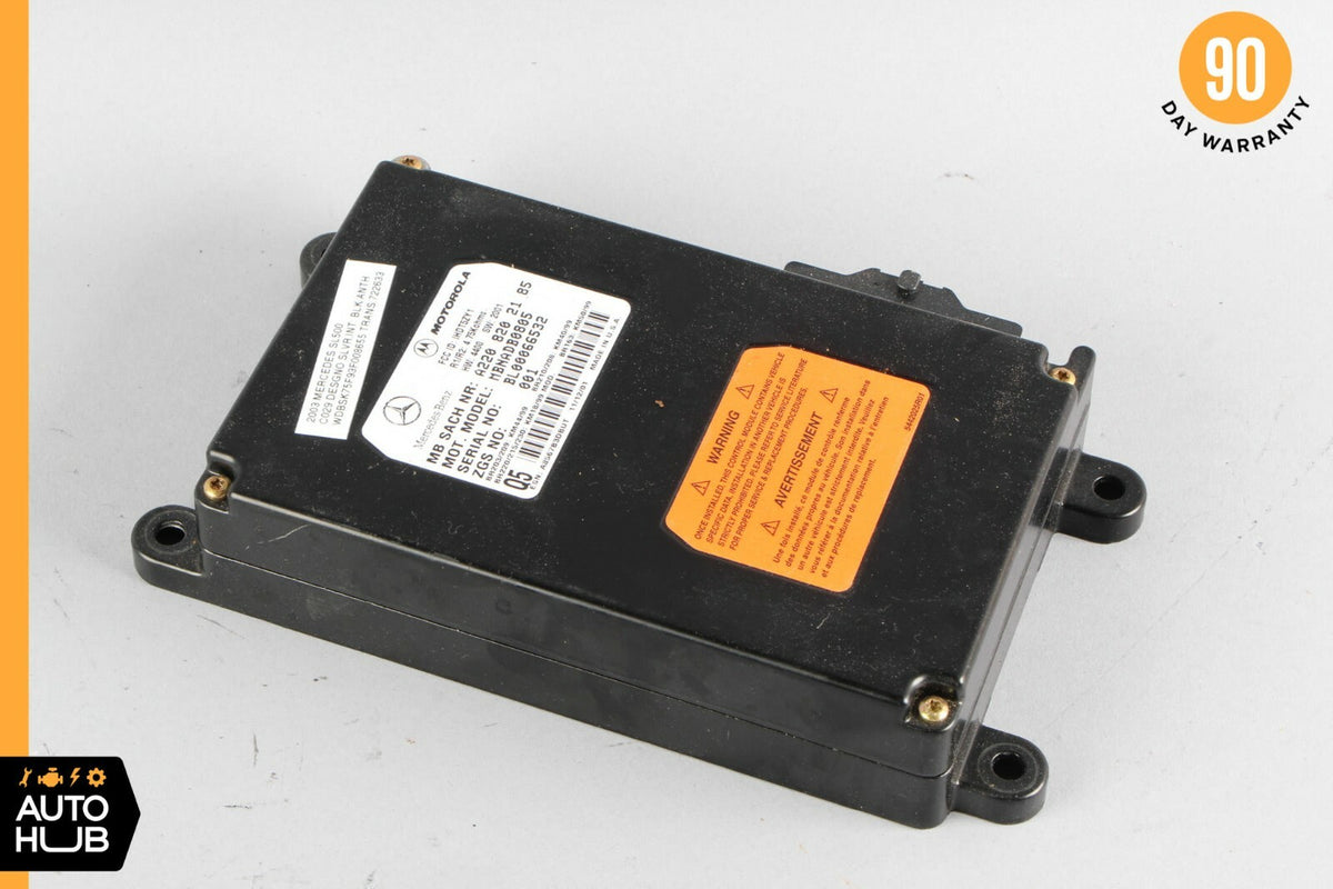 00-06 Mercedes W220 SL500 CL500 CLK500 Voice Command Control Module OEM - photo 2