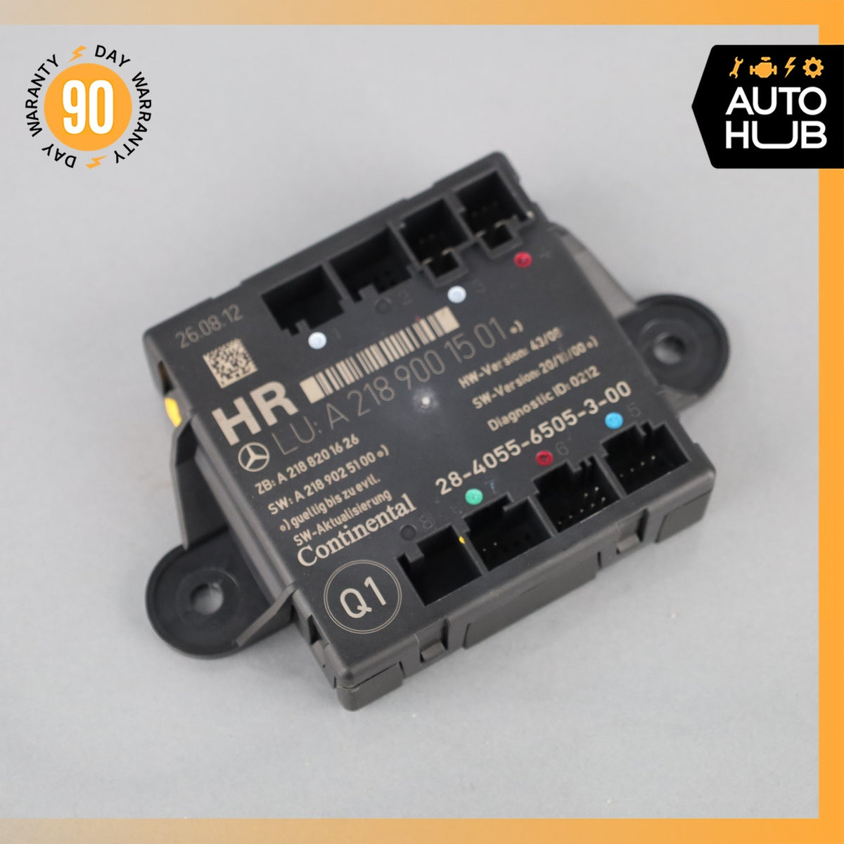 08-18 Mercedes W212 E350 CLS63 AMG Rear Right Side Door Control Module OEM 67k - photo 3