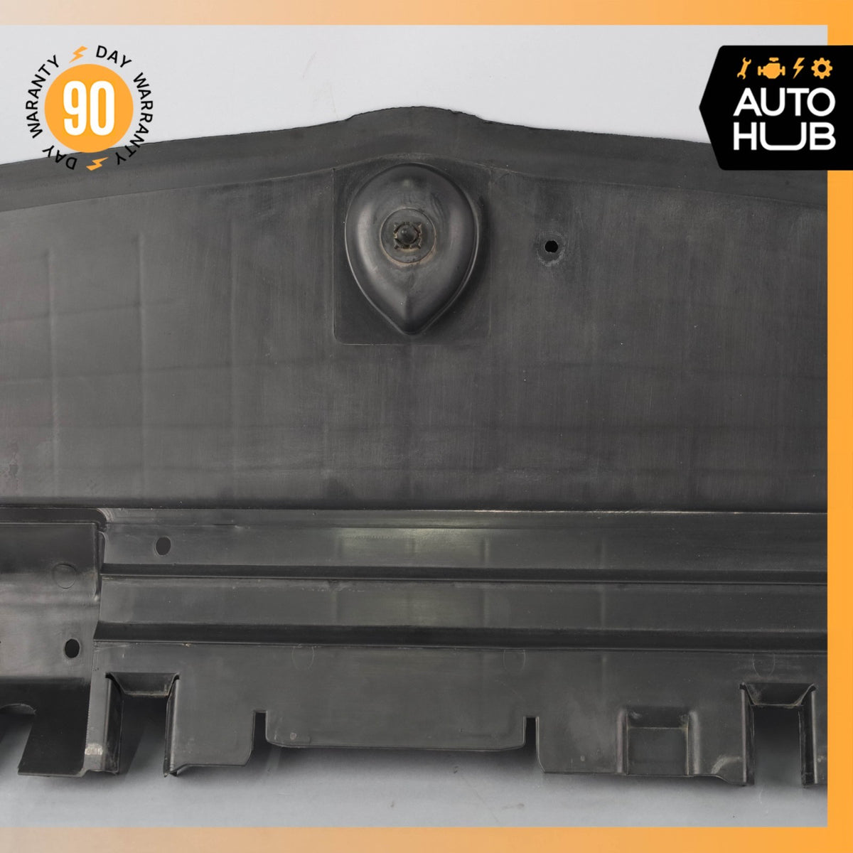 2014 Mercedes W207 E350 Engine Radiator Lower Baffle Air Duct 2075052730 OEM 81k - photo 8