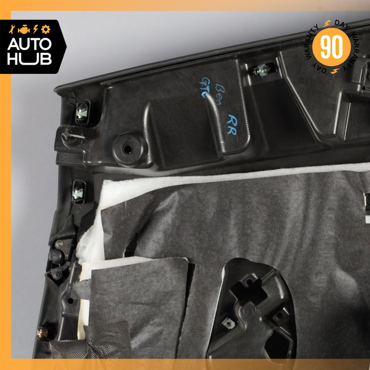 2011 Bentley Continental GTC Rear Right Side Interior Door Panel Black OEM 59k - photo 16