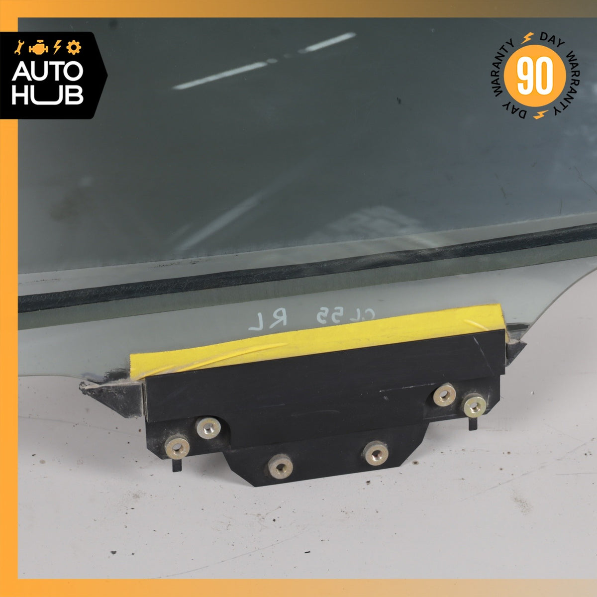 00-06 Mercedes W215 CL55 AMG CL500 Quarter Window Glass Rear Left Side OEM - photo 4