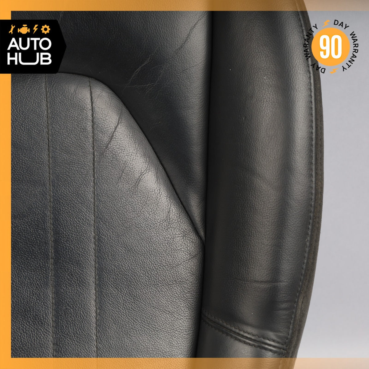 17-20 Maserati Levante M161 Front Left Lower Bottom Seat Cushion Black OEM 44k - photo 6