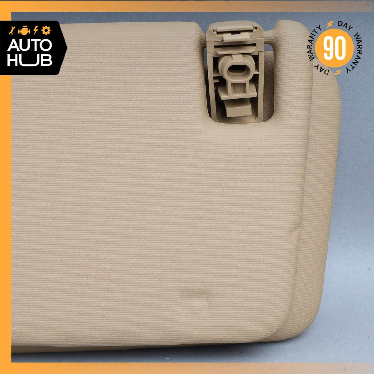 15-18 Porsche Cayenne 958 Sun Visor Sunvisor Front Left Luxor Beige OEM - photo 7
