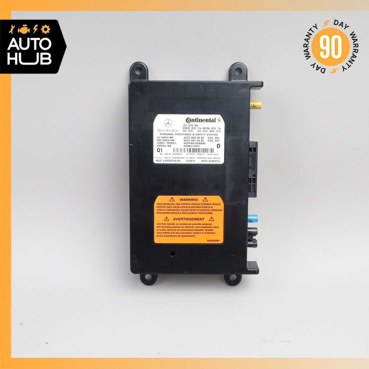 Mercedes W207 E350 GL450 SL550 SLK250 Tele Aid Control Module 2229006003 OEM - photo 5