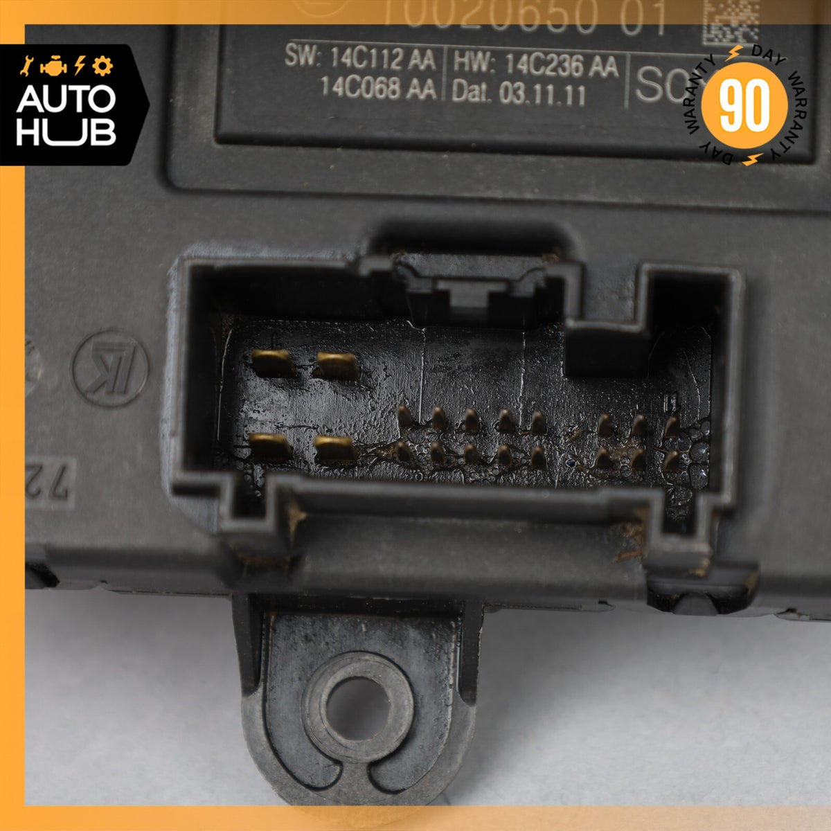 2012 Jaguar X250 XF Rear Left or Right Side Door Control Module OEM - photo 5