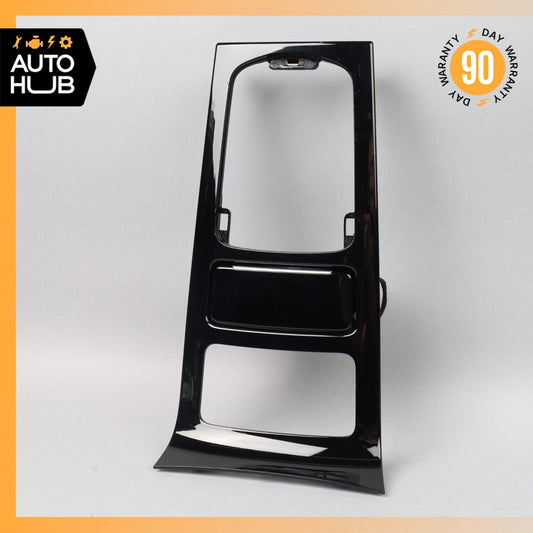 11-18 Porsche Cayenne 958 Center Console Shifter Trim Bezel Piano Black OEM - photo 1