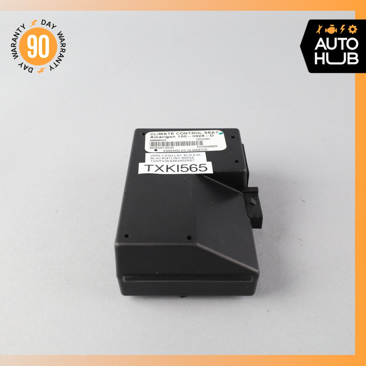 04-09 Cadillac XLR Front Left Driver Side Seat Control Module 88898554 OEM - photo 5