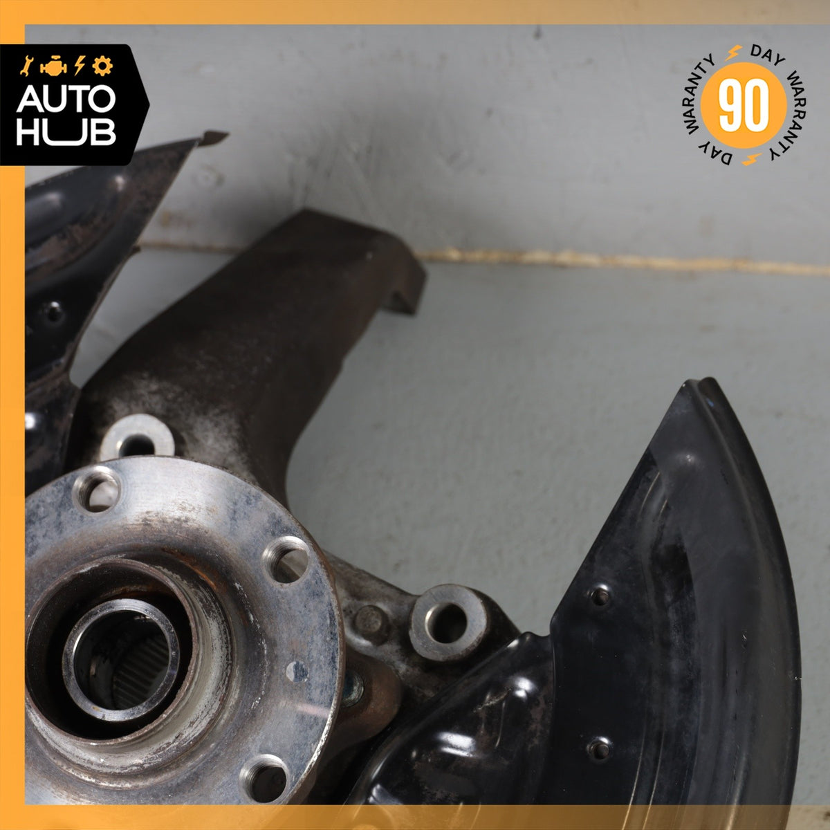 07-12 Bentley Continental GTC Rear Right Side Spindle Knuckle Hub OEM 40k - photo 3