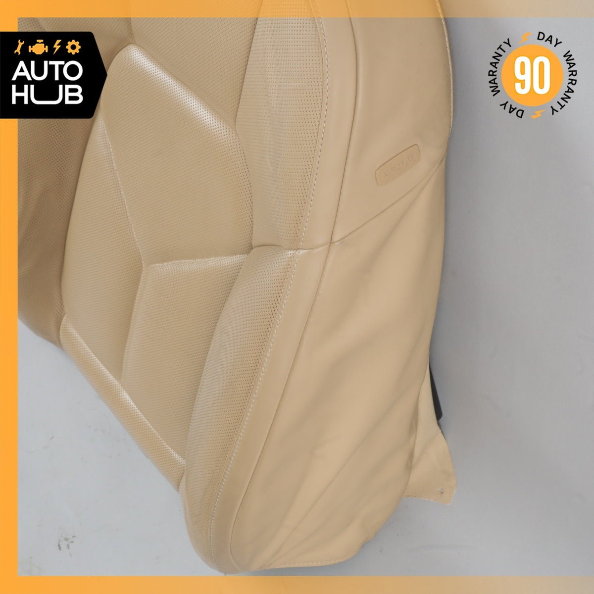11-18 Porsche Cayenne 958 Front Left Driver Seat Upper Cushion Leather OEM - photo 13
