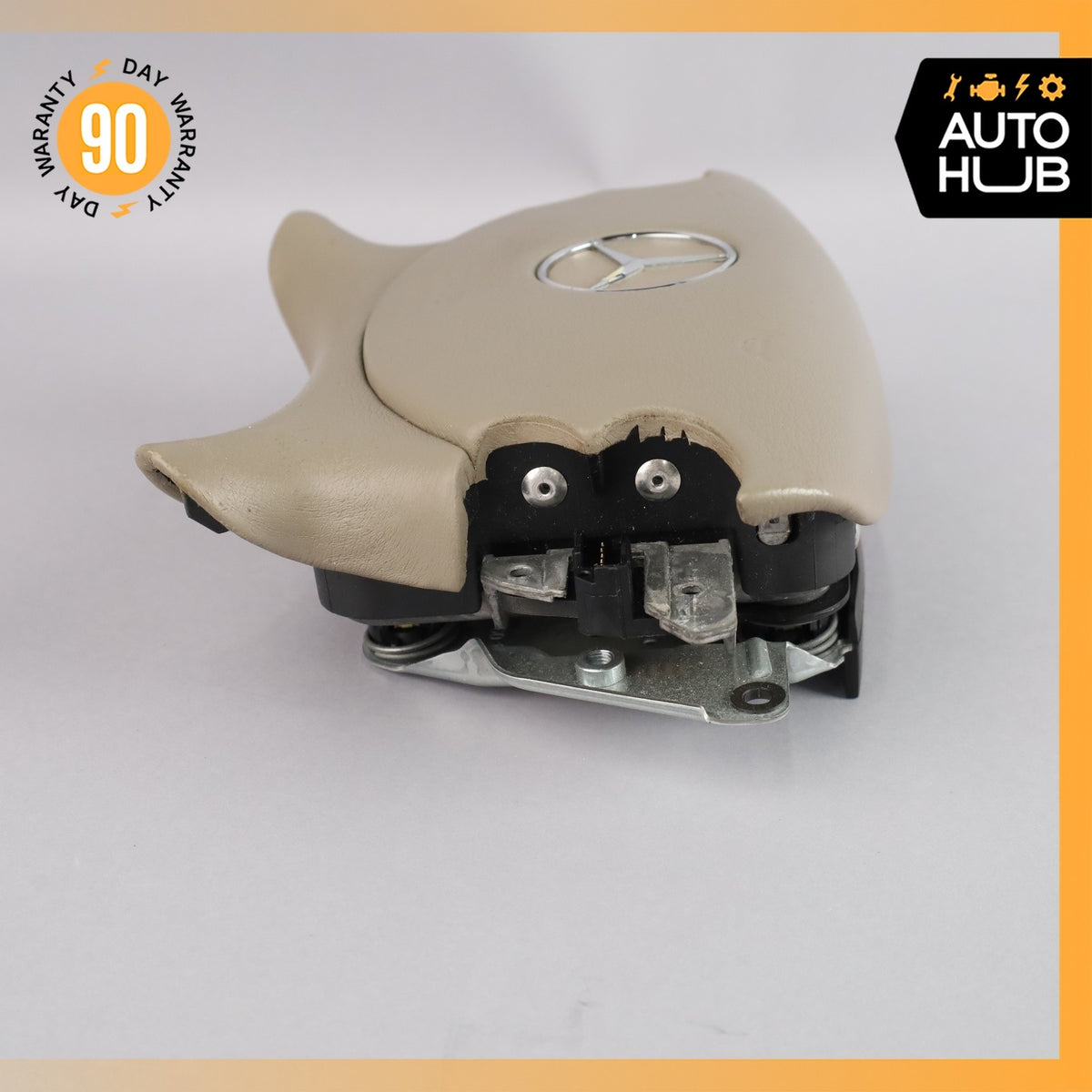 Mercedes R230 SL500 SL55 AMG CLK500 E350 Steering Wheel Airbag Air Bag Beige OEM - photo 9