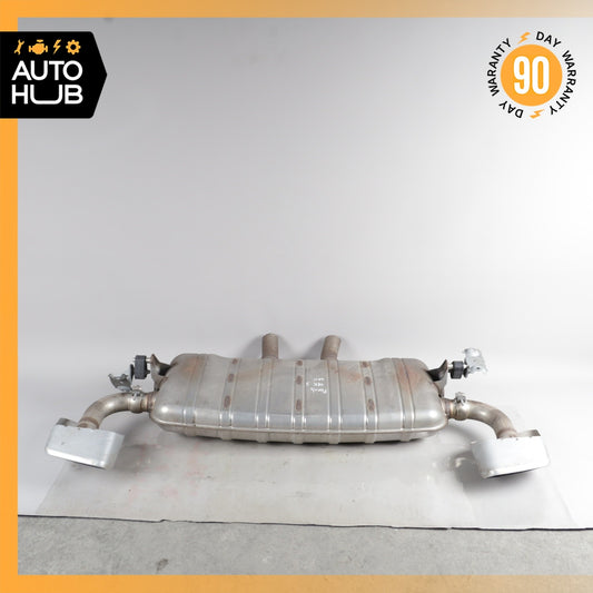 11-14 Porsche Cayenne 958 S 4.8L Dual Exhaust Muffler Assembly OEM - photo 1