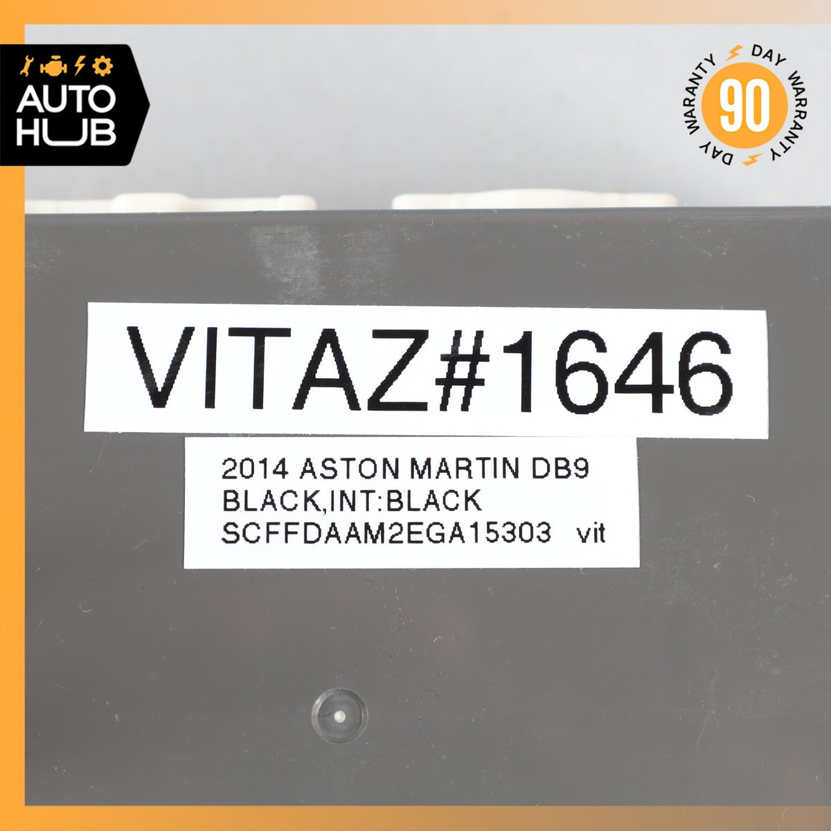 05-19 Aston Martin DB9 Temperature A/C Climate Control Module Unit OEM 35k - photo 9