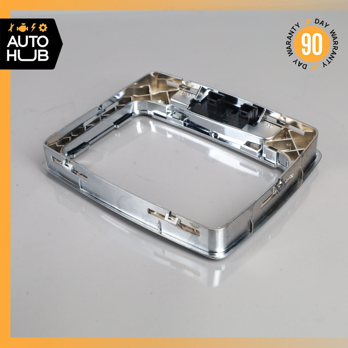 08-11 Mercedes W204 C63 AMG Shifter Center Console Shift Shifter Bezel Trim OEM - photo 8