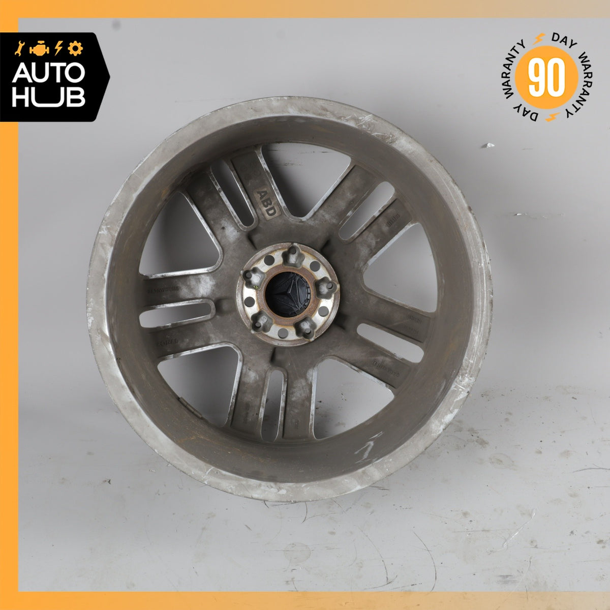 Mercedes X166 GL350 GL550 8.5 X 19 19" Wheel Rim Silver 1664011302 OEM - photo 13