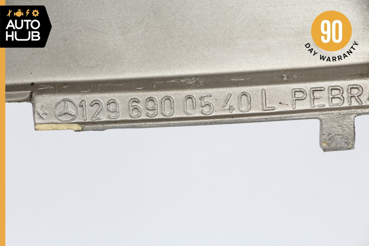 90-02 Mercedes R129 SL320 300SL Left Driver Side Quarter Panel Trim Silver OEM - photo 11