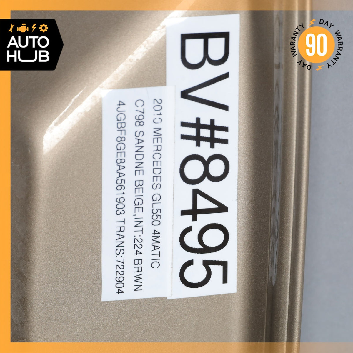 07-12 Mercedes X164 GL550 GL320 GL450 Hood Bonnet Panel Assembly Beige OEM - photo 21