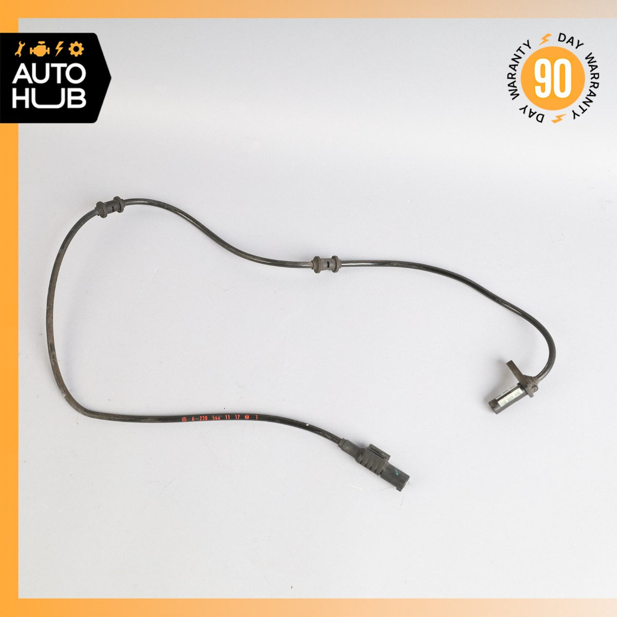 03-12 Mercedes R230 SL500 SL550 Rear Left or Right Wheel Speed ABS Sensor OEM - photo 1