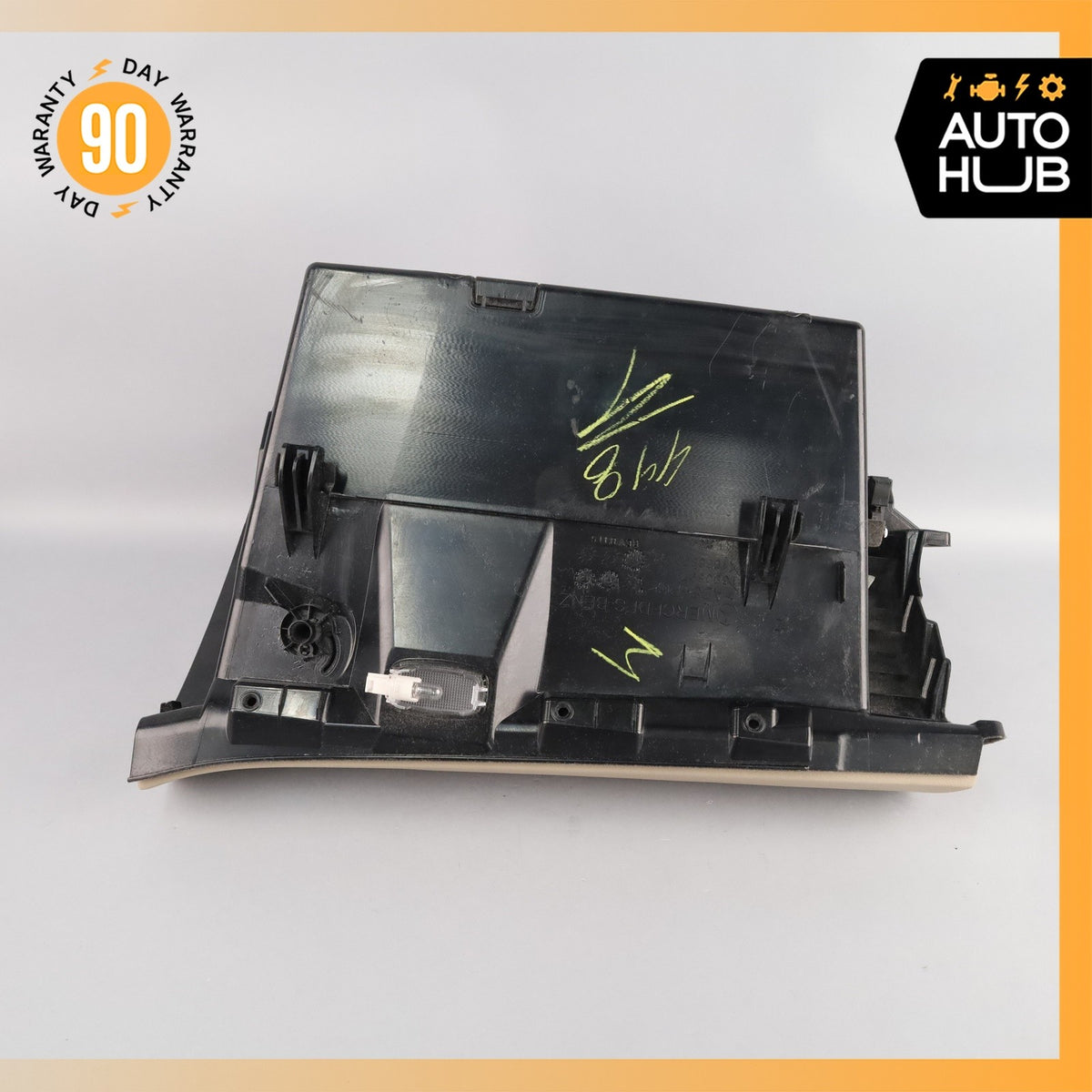 12-16 Mercedes W166 ML350 GL450 Dashboard Glove Box Compartment Beige OEM - photo 17