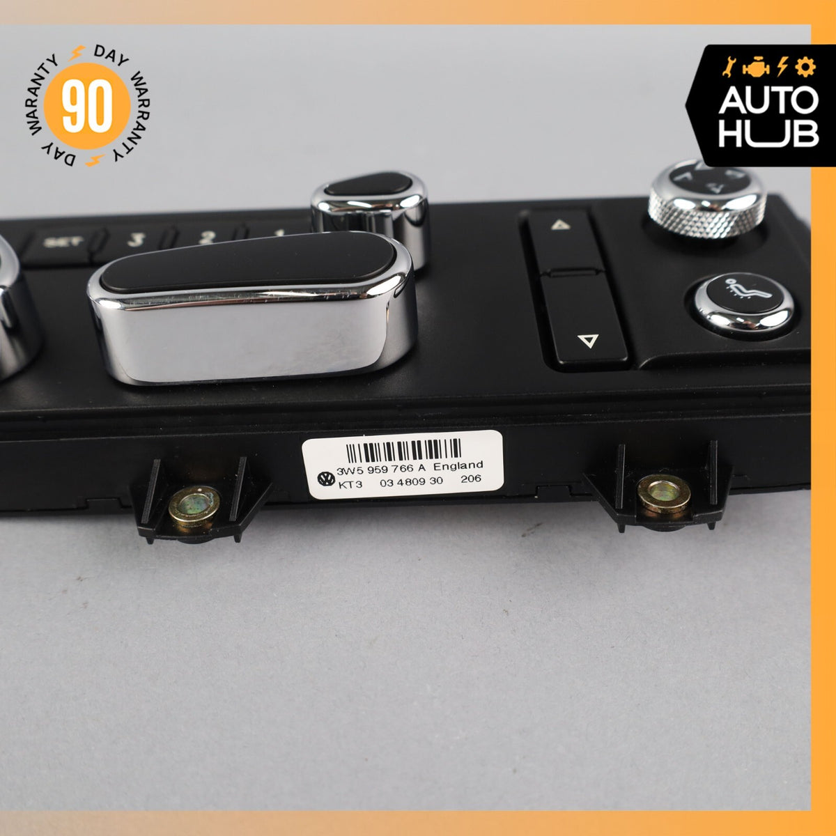 Bentley Continental Flying Spur Front Right Seat Control Memory Switch OEM 67k - photo 8