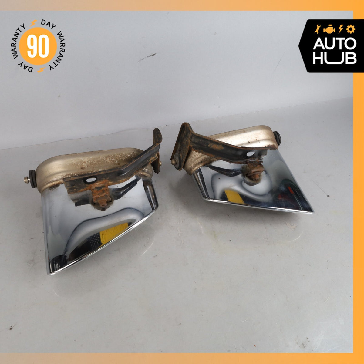 Bentley Continental GTC GT Exhaust Muffler Tips Left and Right Set OEM - photo 1