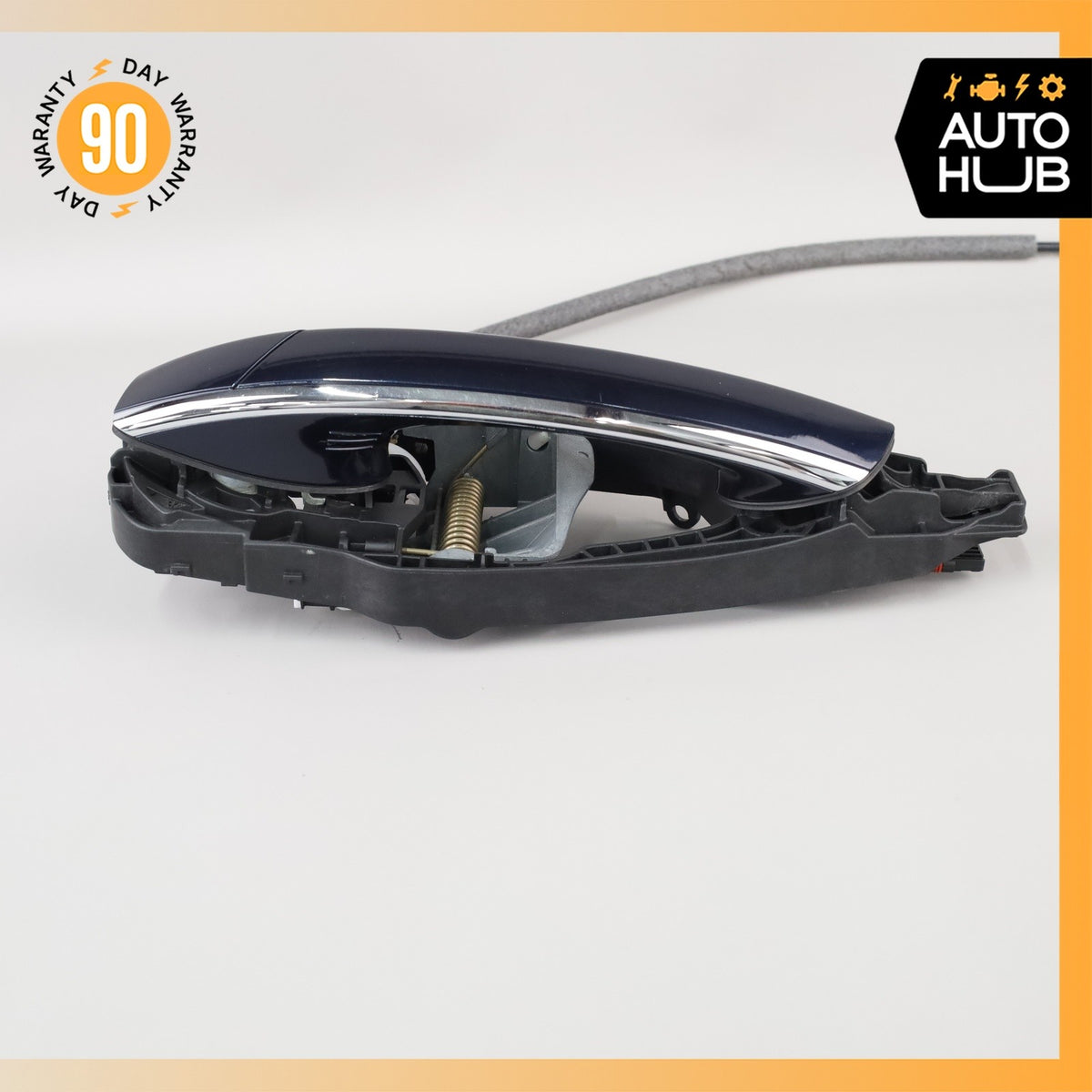 BMW G12 740Li Front Left Exterior Door Handle w/ Keyless Go Blue OEM - photo 4