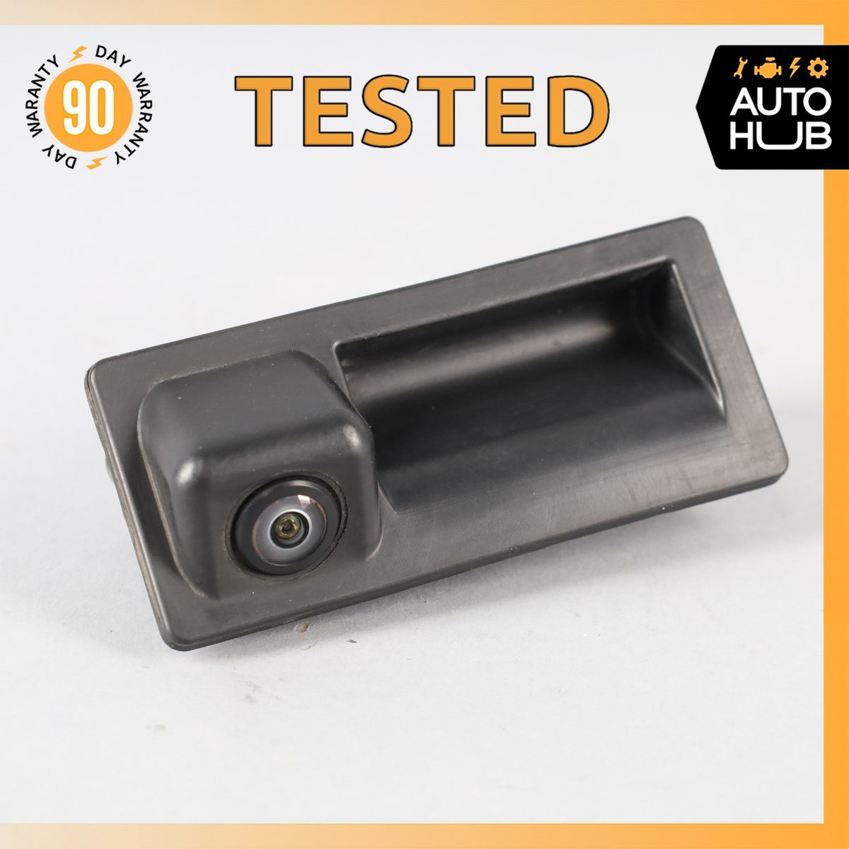 15-18 Porsche Cayenne 958 Trunk Tailgate Release Open Handle w/ Camera OEM - photo 1