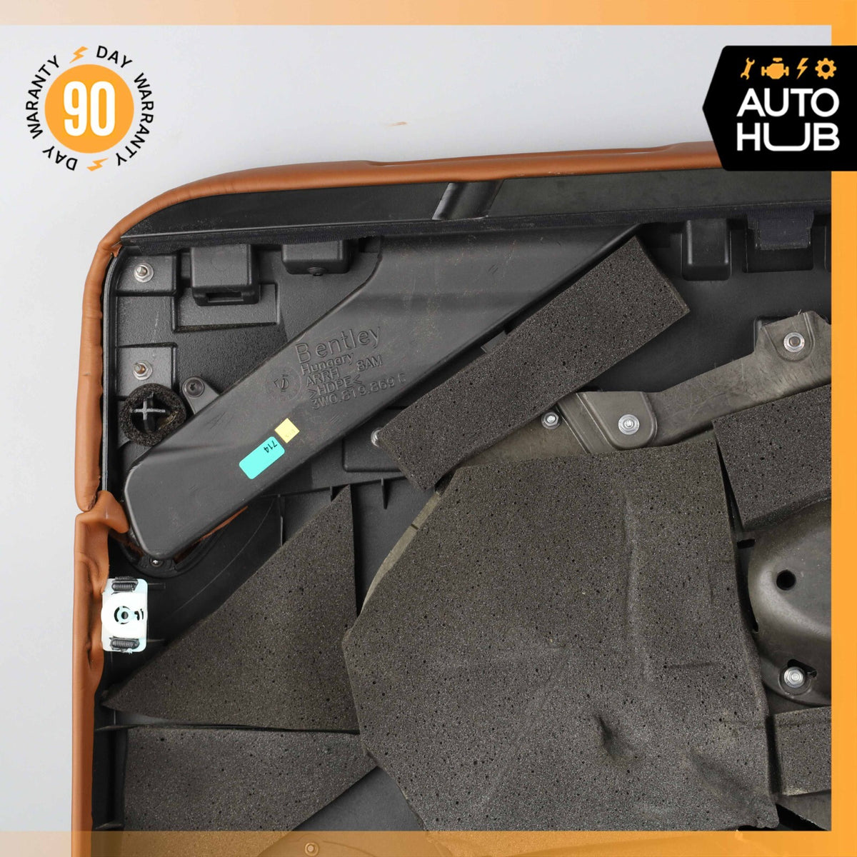 12-16 Bentley Continental GT Left Driver Side Interior Door Panel OEM 56k - photo 13