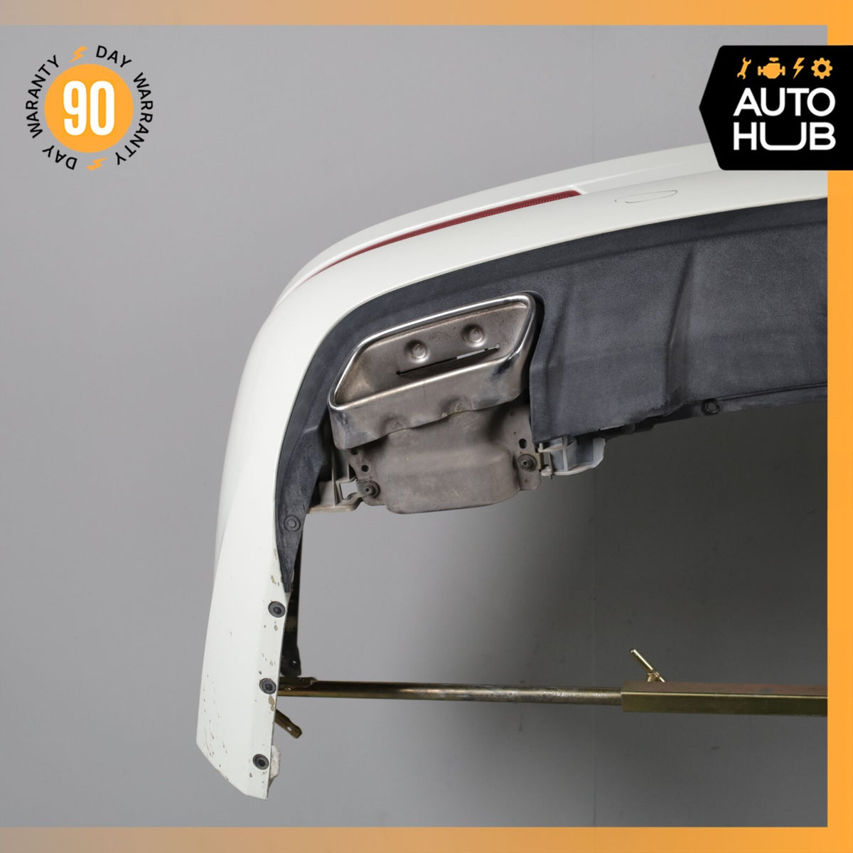11-13 Mercedes W251 R350 Base Rear Bumper Cover Assembly w/ Tips OEM - photo 10