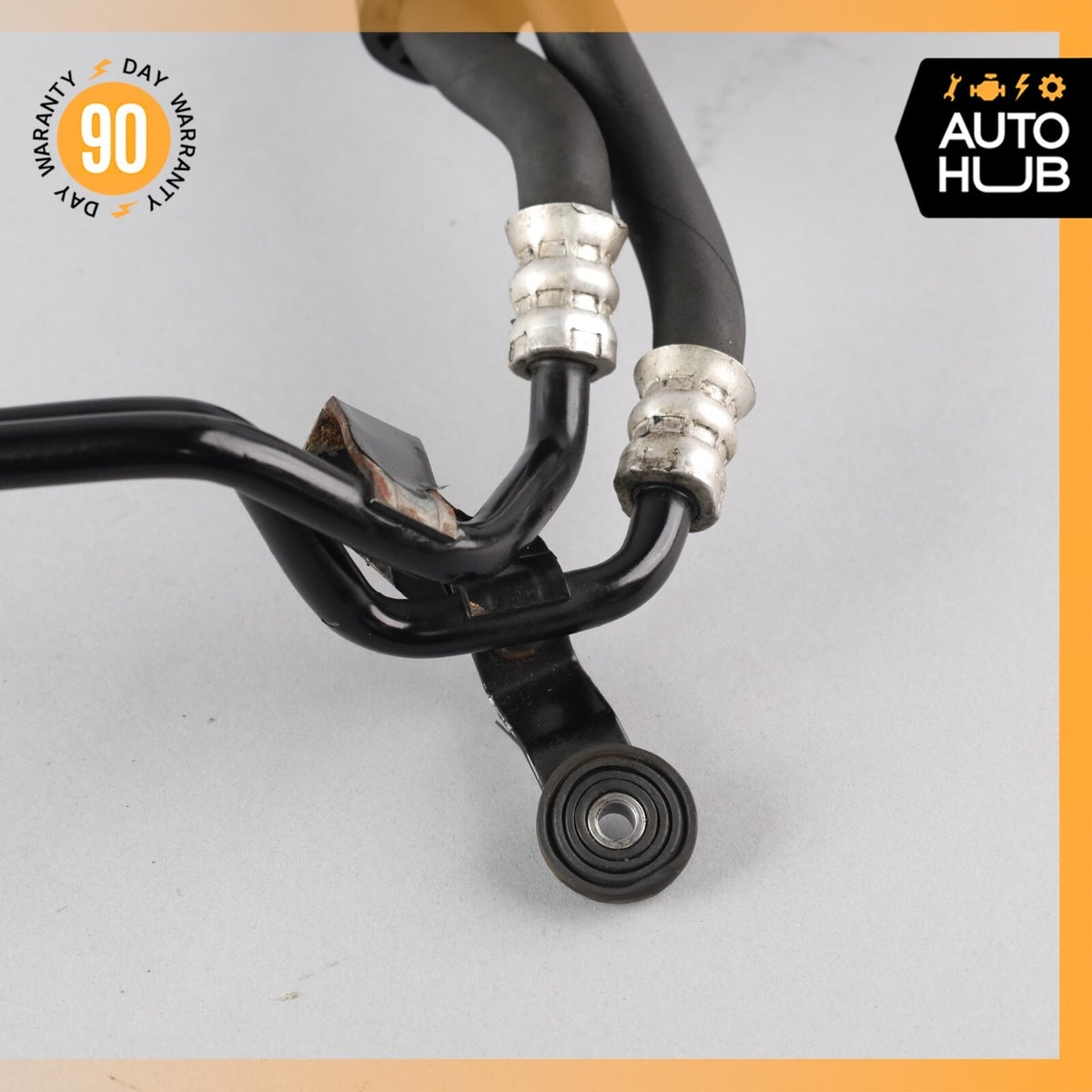 03-13 Bentley Continental GTC Left & Right Side Transmission Oil Cooler Line OEM - photo 9