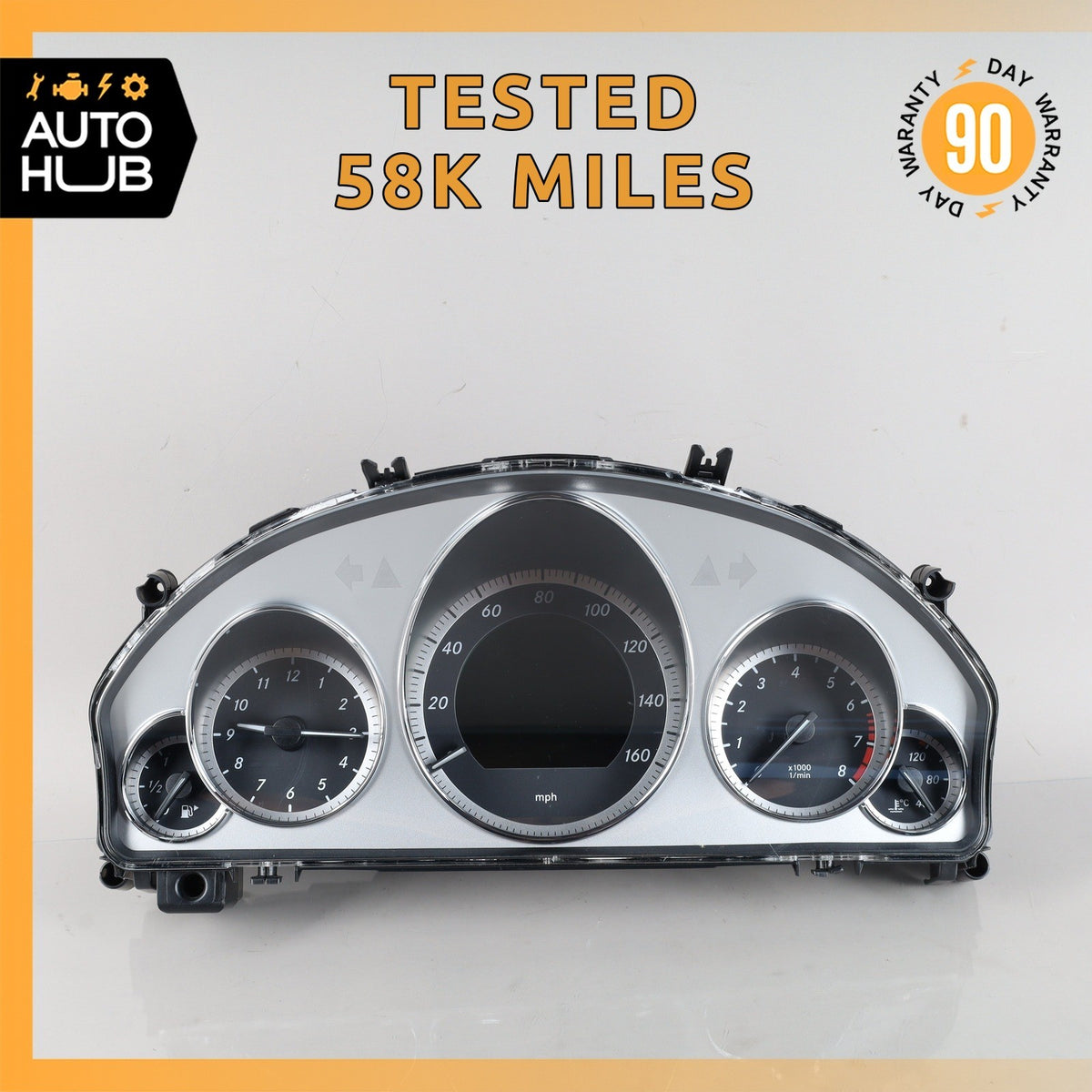 10-17 Mercedes W212 E350 E550 E400 Instrument Cluster Speedometer OEM 58k - photo 1
