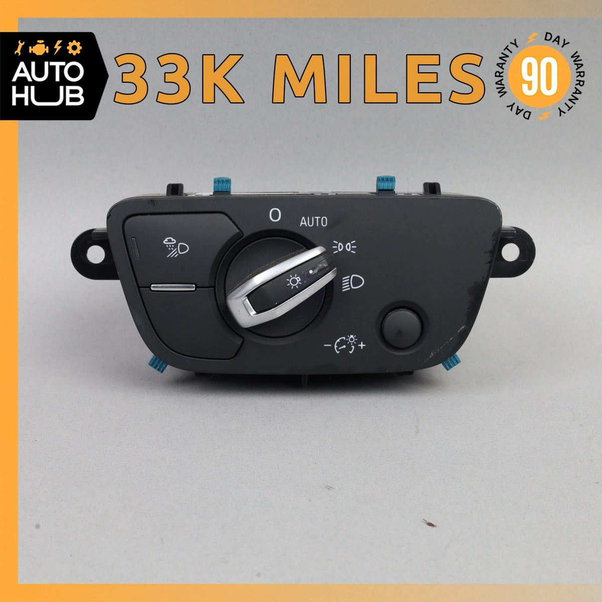 18-24 Audi B9 S5 A5 Dashboard Headlight Head Light Control Switch OEM 33k - photo 1