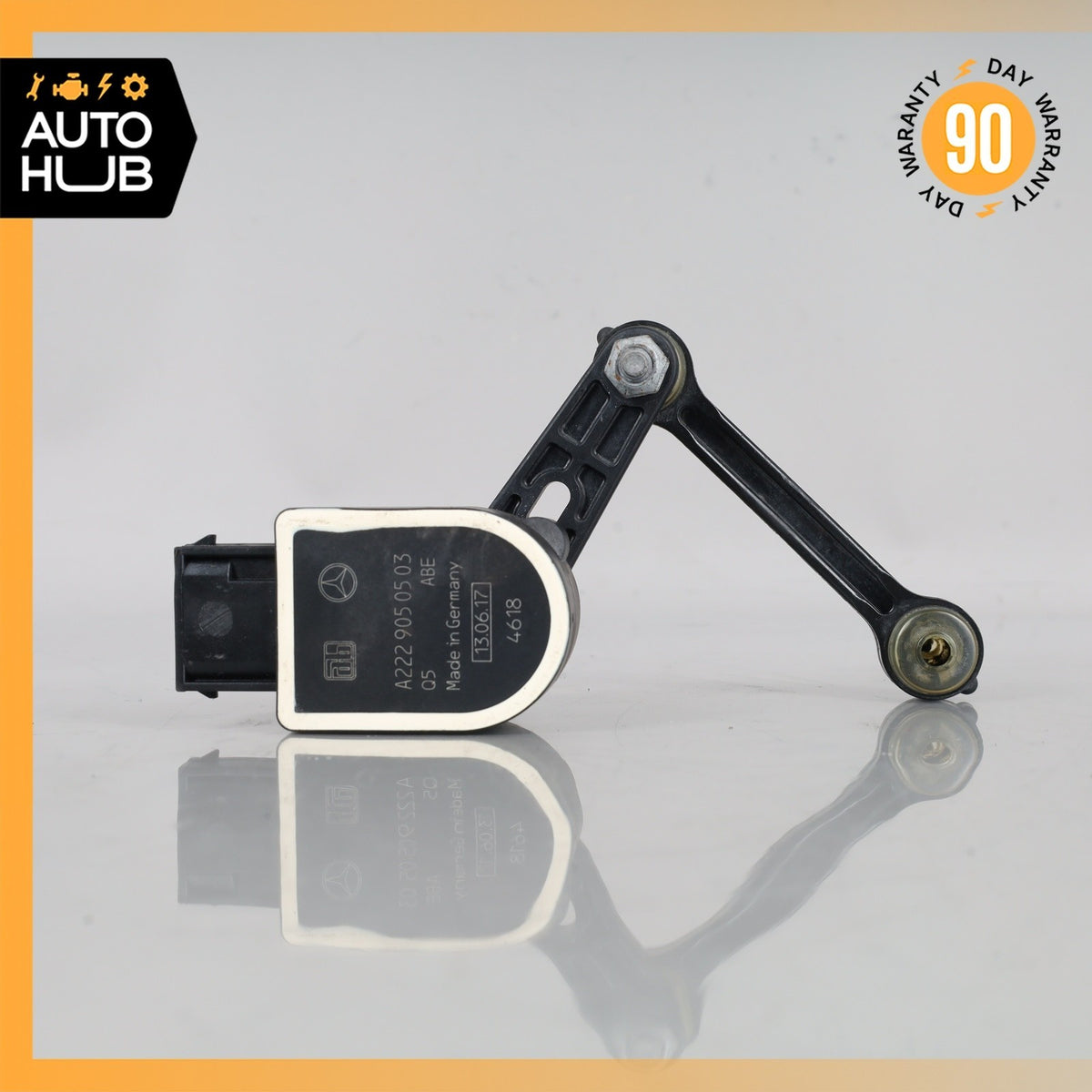 Mercedes W205 C43 AMG Rear Suspension Height Level Sensor OEM - photo 3
