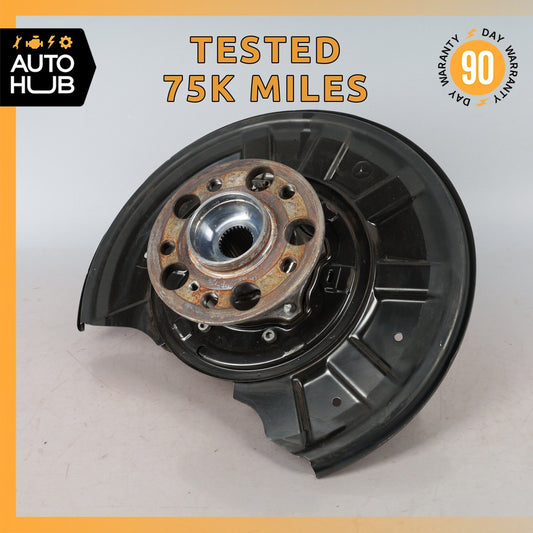 10-18 Mercedes W212 E350 CLS400 GLK350 Rear Left Side Spindle Knuckle Hub OEM - photo 1