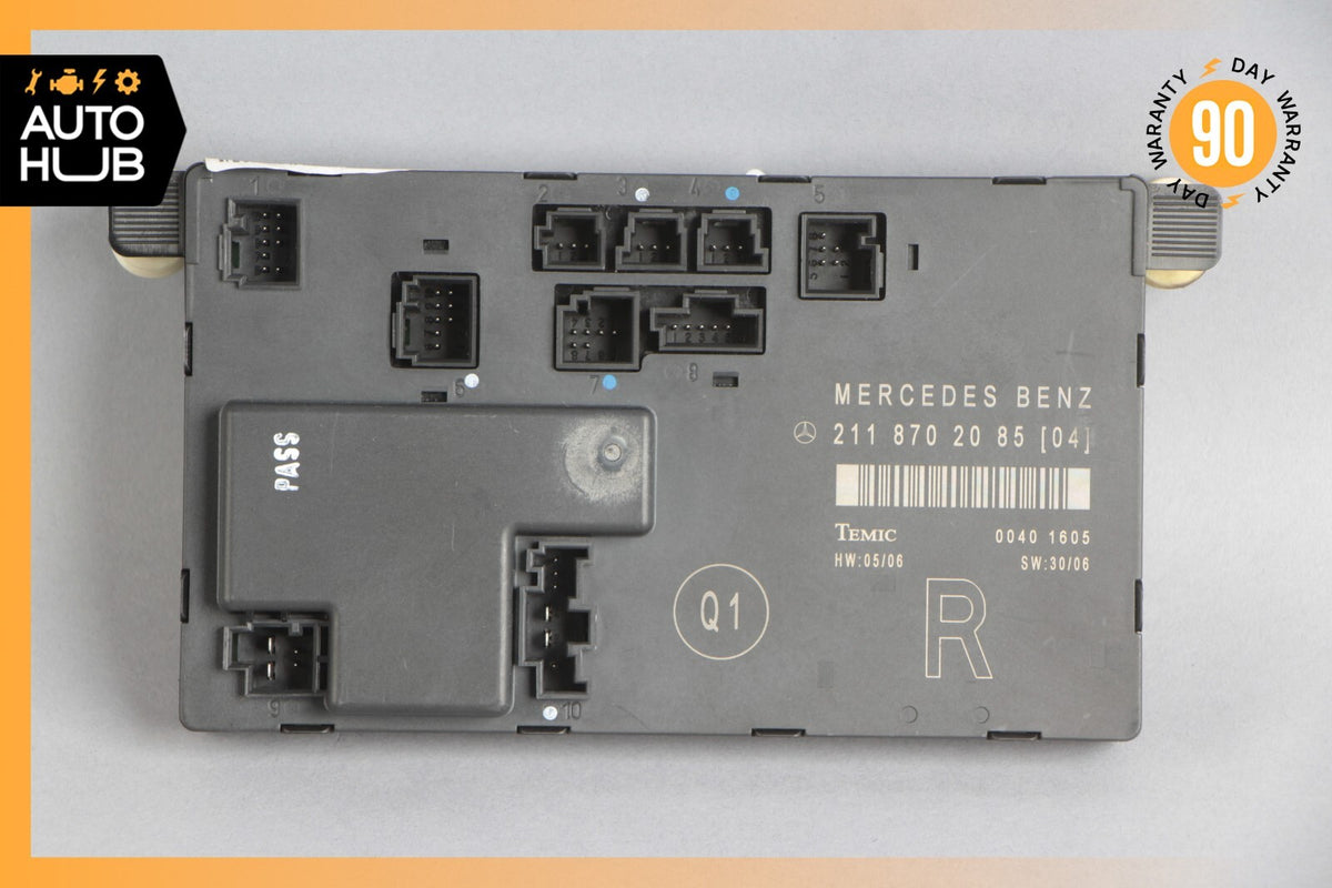 03-09 Mercedes W211 E63 E350 E550 Front Right Passenger Door Control Module OEM - photo 5