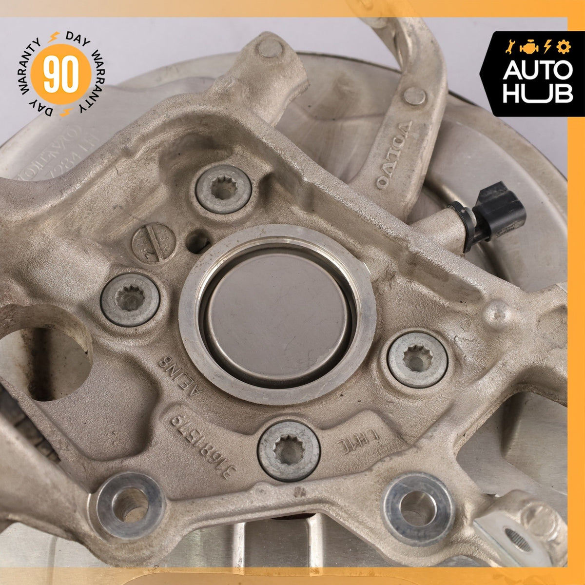 19-25 Volvo S60 V60 Rear Left Side Spindle Knuckle Hub OEM 60k - photo 13