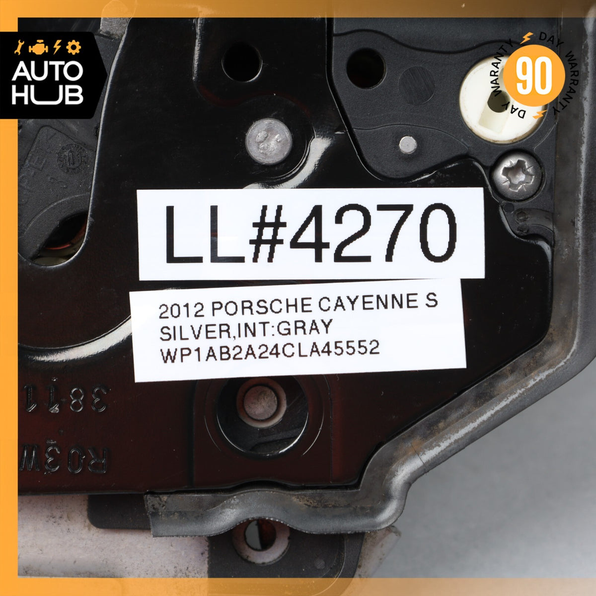 11-18 Porsche Cayenne 958 Front Right PassengerSide Door Lock Latch Actuator OEM - photo 12