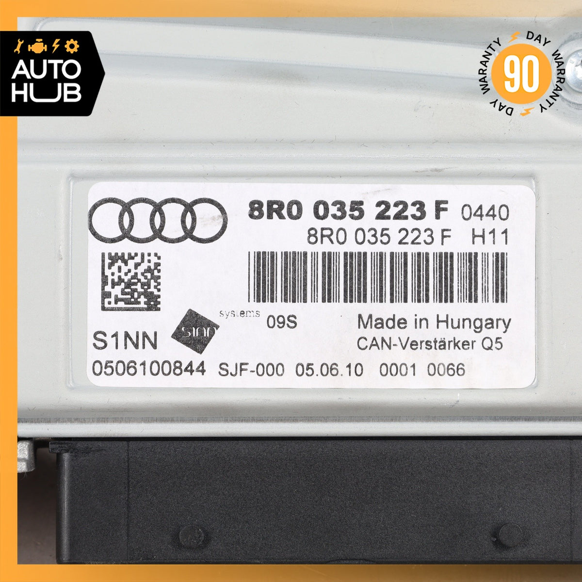 09-12 Audi 8R Q5 Electric Sound Audio Amplifier Amp OEM - photo 8