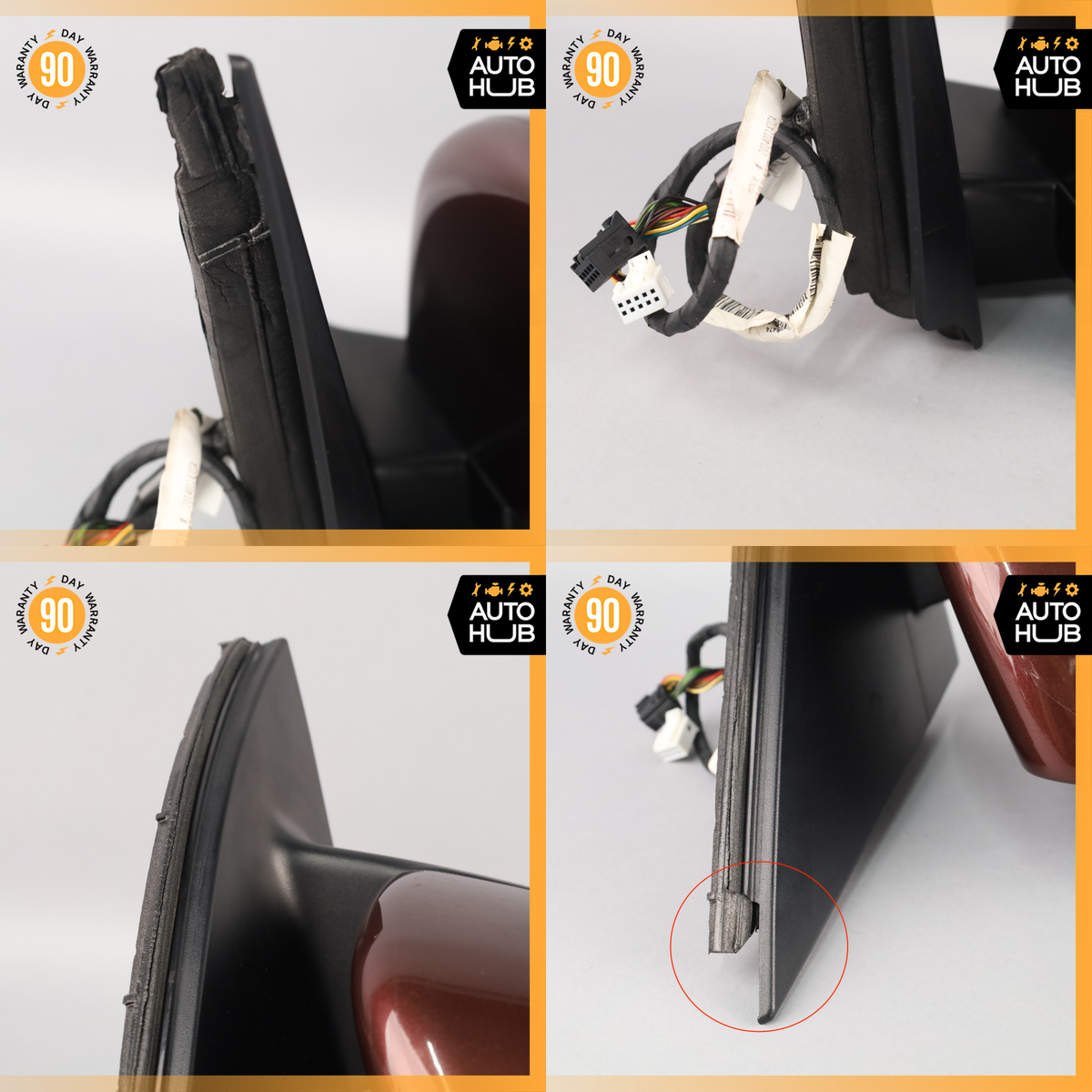 12-16 Mercedes W166 ML350 GL450 Right Rear View Door Mirror w/ Blind Spot OEM - photo 9