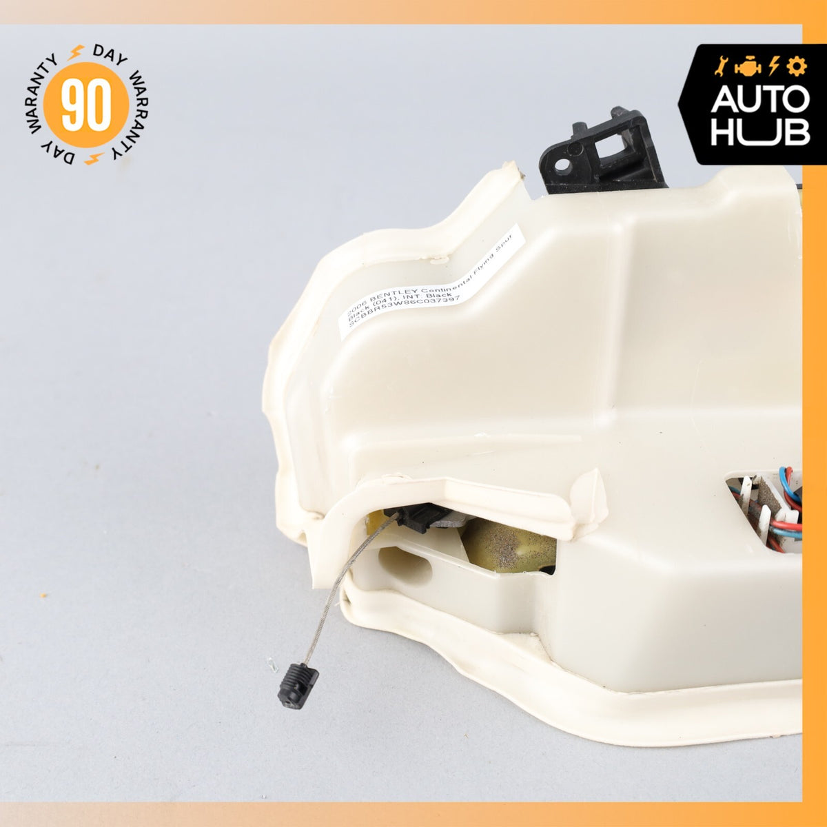 Bentley Continental Flying Spur Front Right Door Lock Latch Keyless Go OEM 67k - photo 3