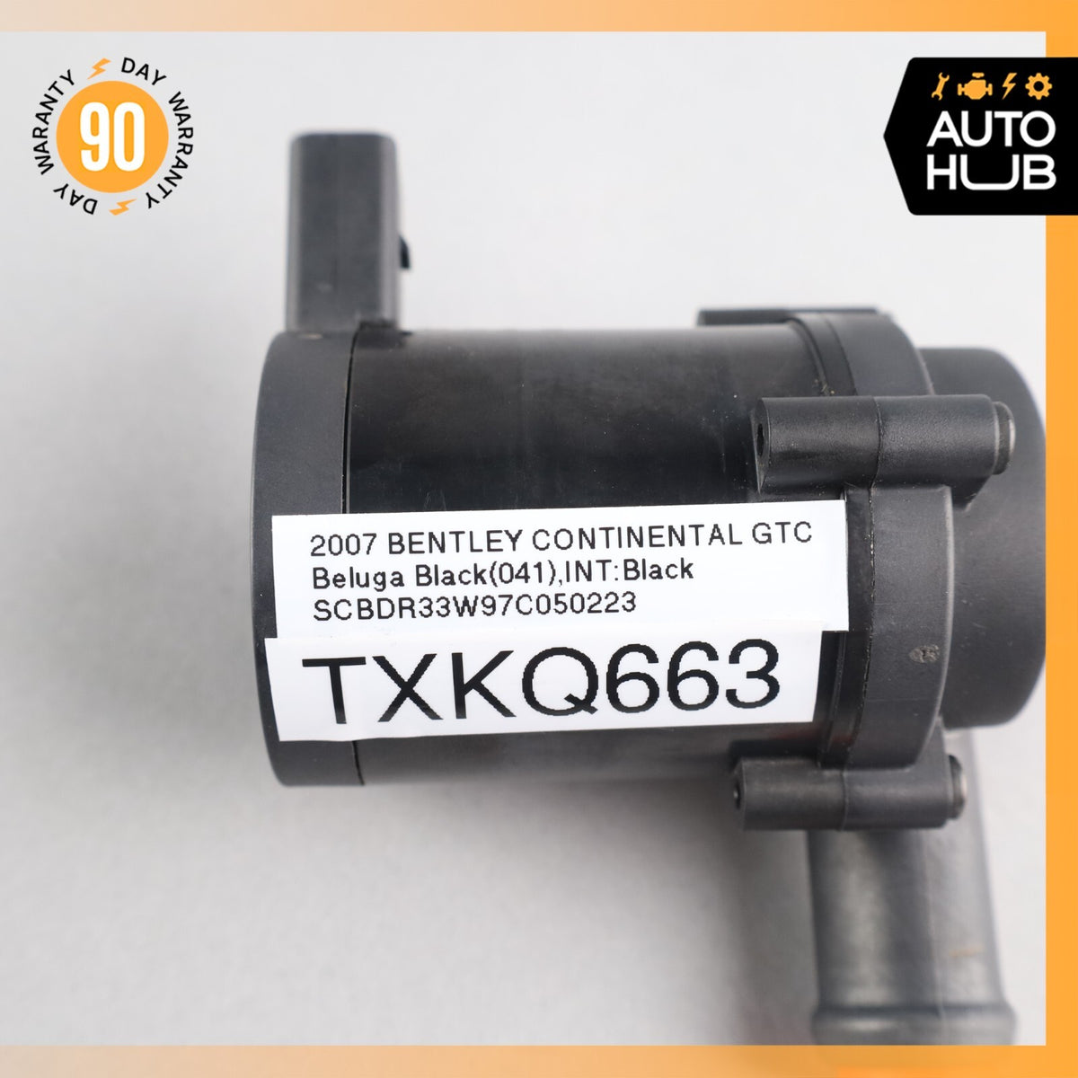 03-18 Bentley Continental GTC GT Turbocharger Water Coolant Pump OEM 62k - photo 10