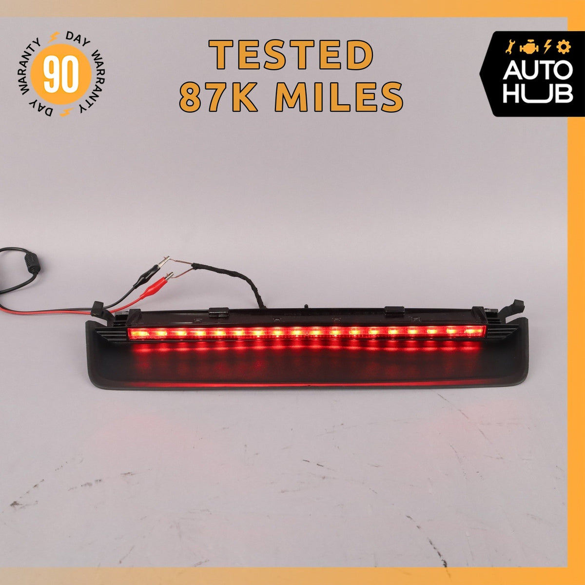 14-20 Mercedes W222 S550 S450 S63 AMG Rear 3RD Third Brake Stop Light OEM - photo 1