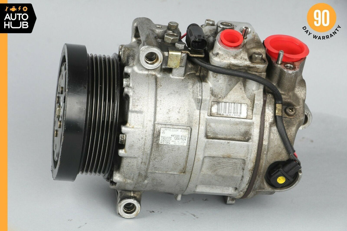 03-06 Mercedes R230 SL500 SL55 AC A/C Air Conditioning Compressor 0012300211 OEM - photo 2