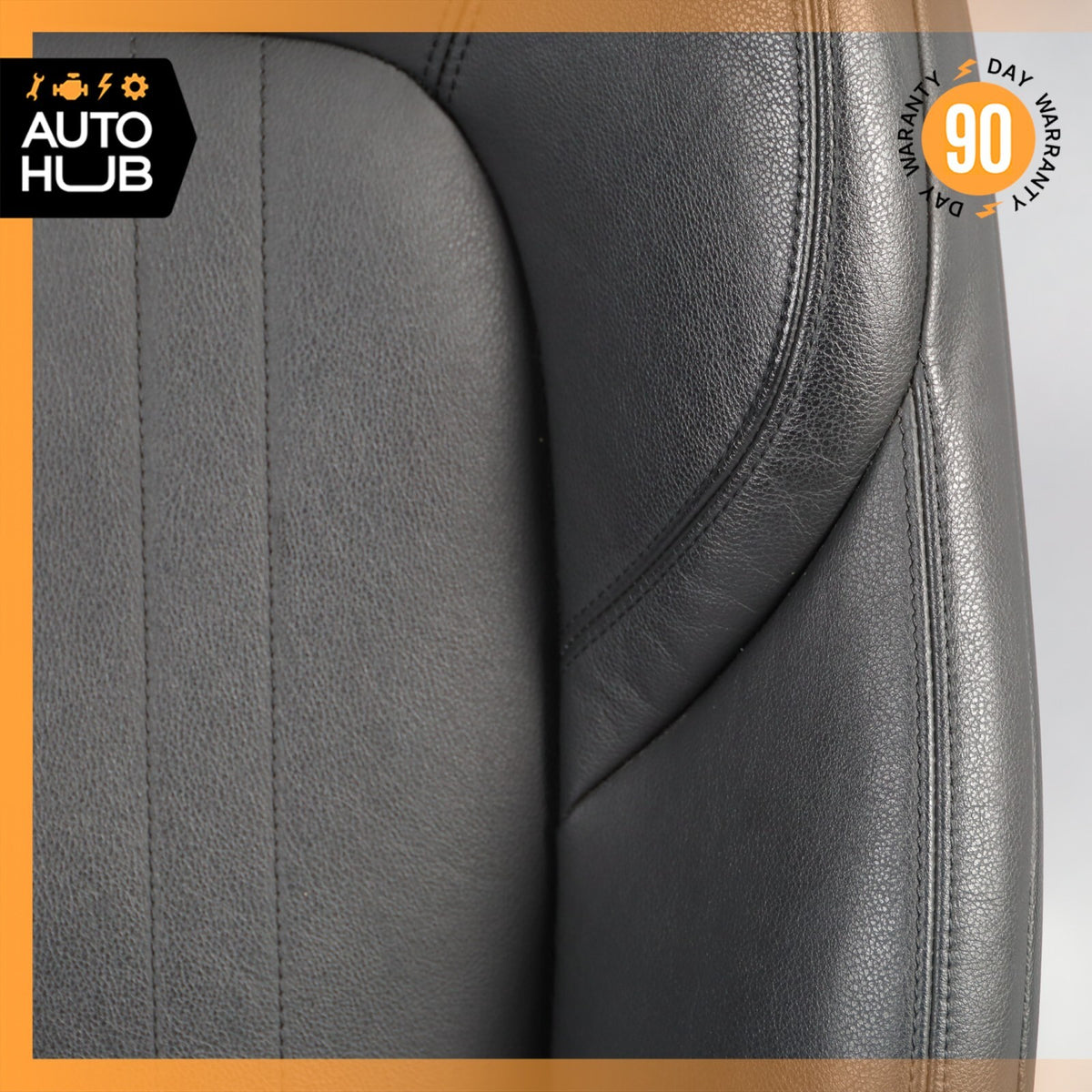 17-22 Maserati Ghibli M157 Front Right Top Upper Seat Cushion Black OEM 41k - photo 6