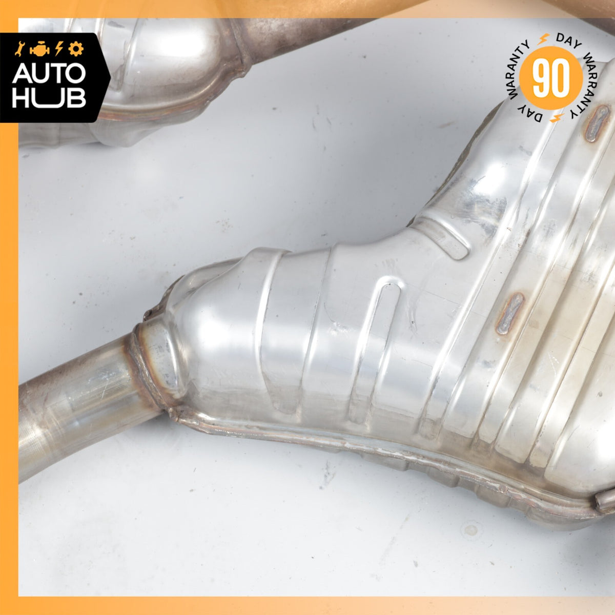 03-12 Bentley Continental GT Exhaust Muffler Mufflers Right & Left Set OEM 36k - photo 7
