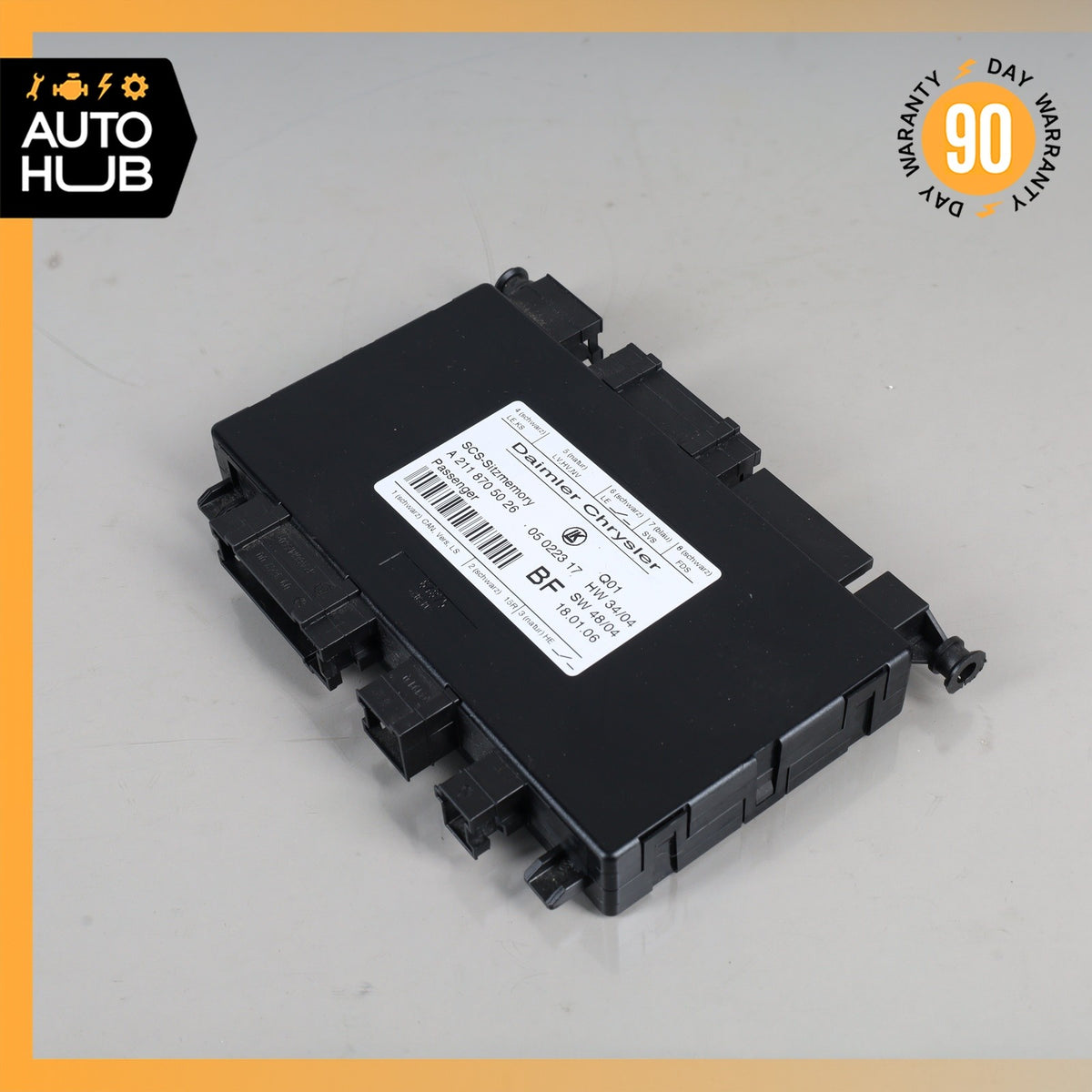 03-12 Mercedes R171 SLK350 E350 Front Right Seat Control Module 2118704585 OEM - photo 2