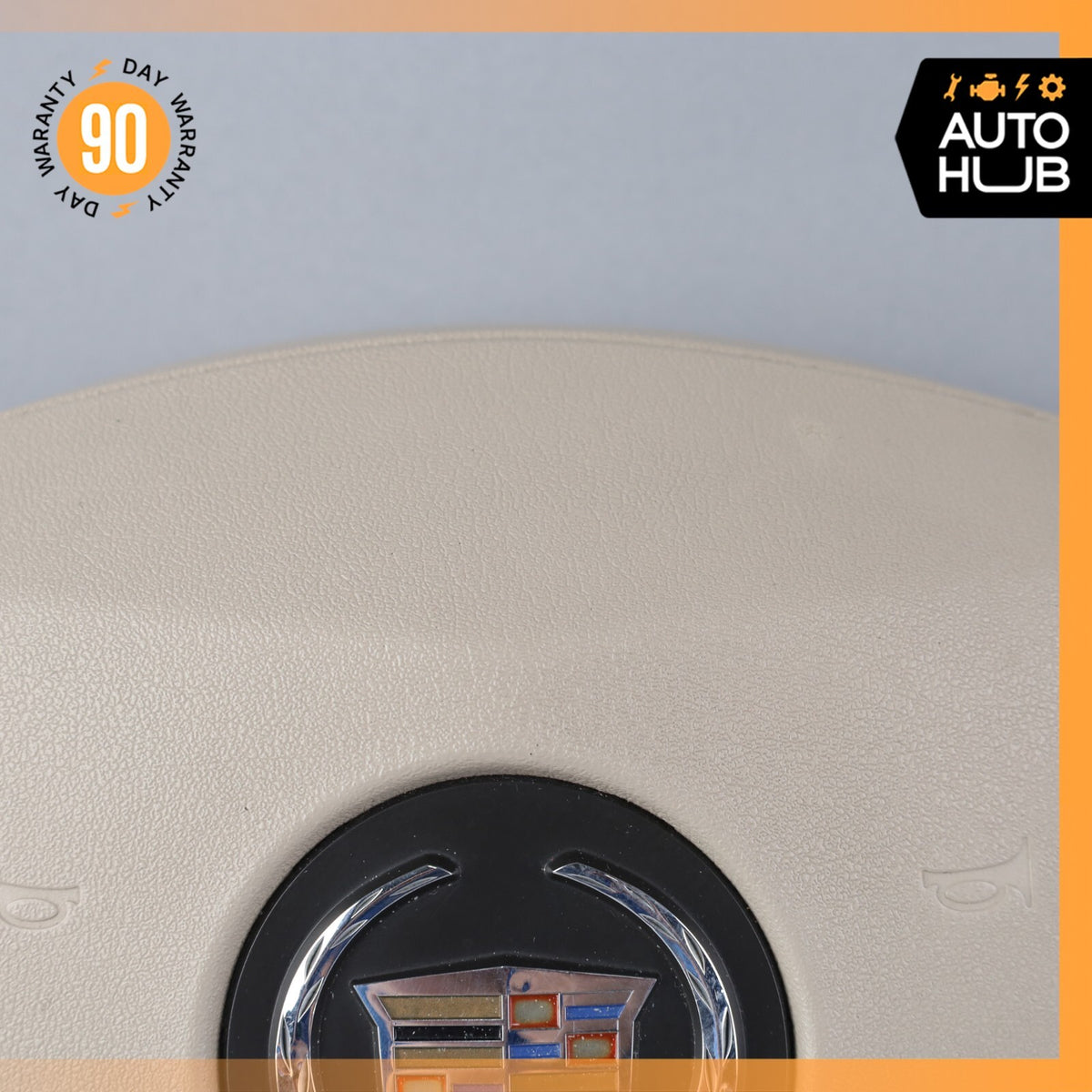 04-07 Cadillac XLR Driver Steering Wheel Airbag Beige 84456402 OEM - photo 3