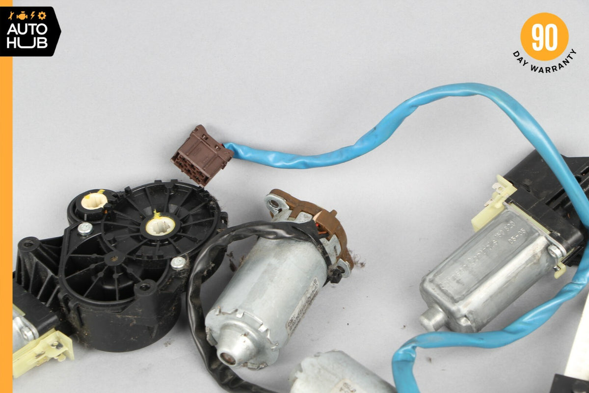 03-12 Mercedes R230 SL500 SL550 SL600 Front Right Seat Adjust Motor Set OEM - photo 4