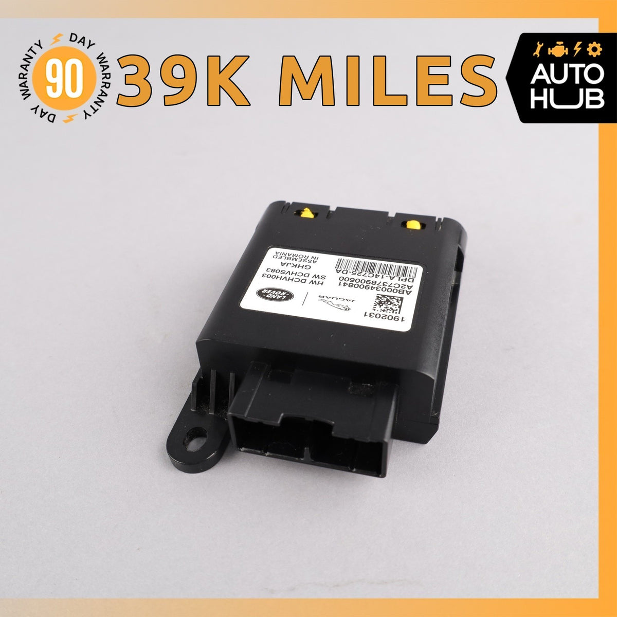 2020 Jaguar X152 F-Type Left or Right Seat Heat Control Module OEM - photo 1