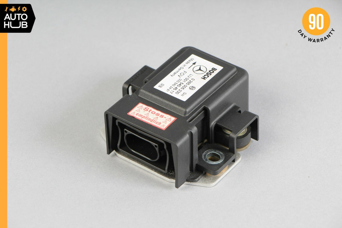 98-03 Mercedes W208 CLK320 E320 E55 Yaw Acceleration Rate Sensor 0015404517 OEM - photo 2