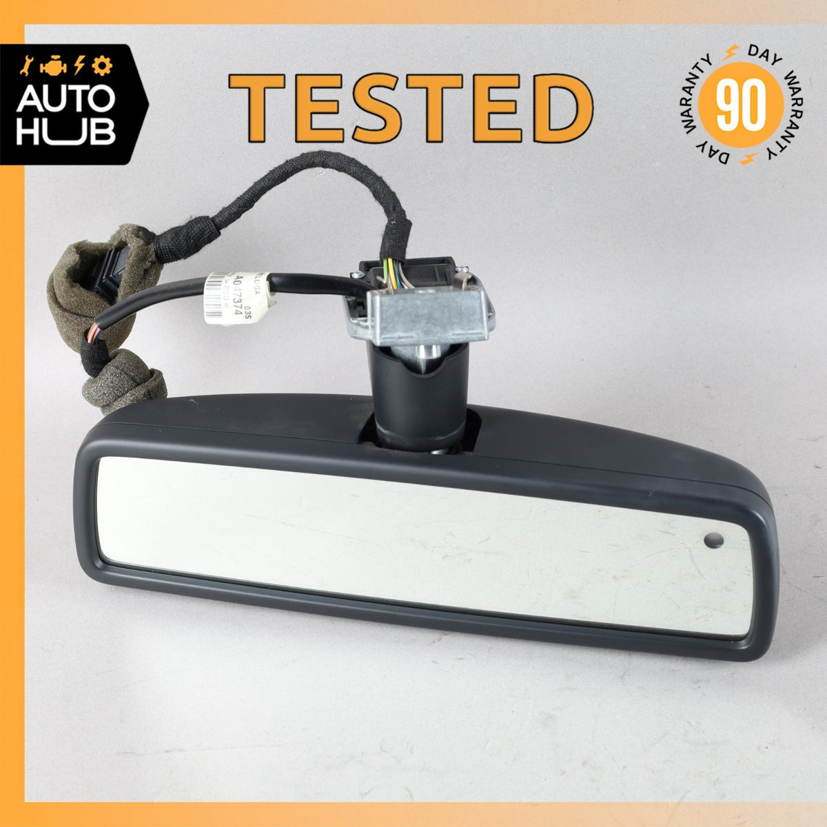 06-18 Bentley Continental Flying Spur Interior Rear View Mirror Black OEM - photo 1